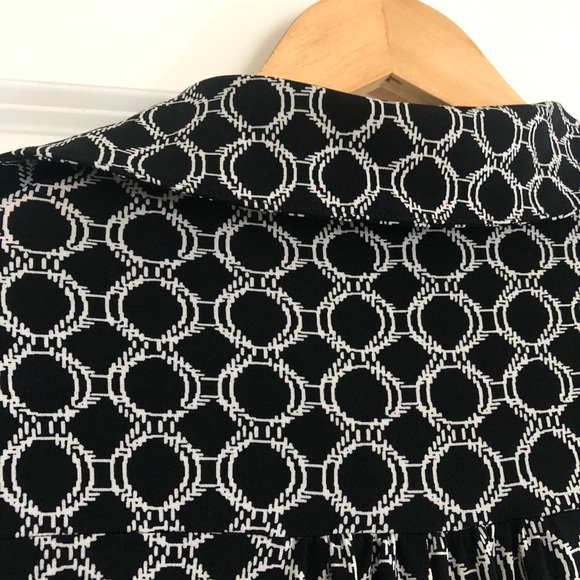 Black and white dress carole little - Picture 6 of 6